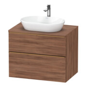 Duravit Meuble sous-lavabo D-Neo 80x55 cm, b geb/Nu N, 2 SBK, 1 A, 1 Pl