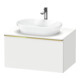 Duravit Meuble sous-lavabo D-Neo 80x55 cm, blanc brillant, 1 tiroir, 1 porte, suspendu-1