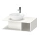 Duravit Meuble sous-lavabo D-Neo 80x55 cm, blanc brillant, 1 tiroir, 1 tablette, suspendu-1