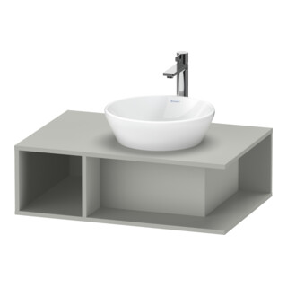 Duravit Meuble sous-lavabo D-Neo 80x55 cm, blanc mat, 1 tiroir, 1 console, suspendu