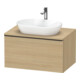 Duravit Meuble sous lavabo D-Neo 80x55 cm, blanc/œuf N, 1 tiroir, 1 porte, suspendu-1