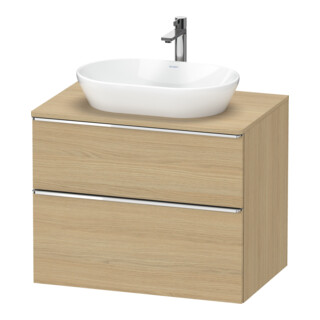 Duravit Meuble sous lavabo D-Neo 80x55 cm, ch/Ei N, 2 SBK, 1 A, 1 Pl