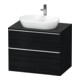 Duravit Meuble sous-lavabo D-Neo 80x55 cm, ch/Ei s, 2 SBK, 1 A, 1 Pl-1