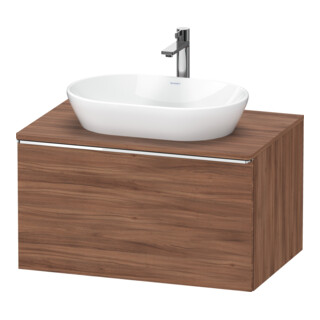 Duravit Meuble sous-lavabo D-Neo 80x55 cm, ch/nb N, 1 tiroir, 1 porte, suspendu