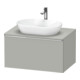 Duravit Meuble sous-lavabo D-Neo 80x55 cm, chrome/mat, 1 tiroir, 1 porte, suspendu-1
