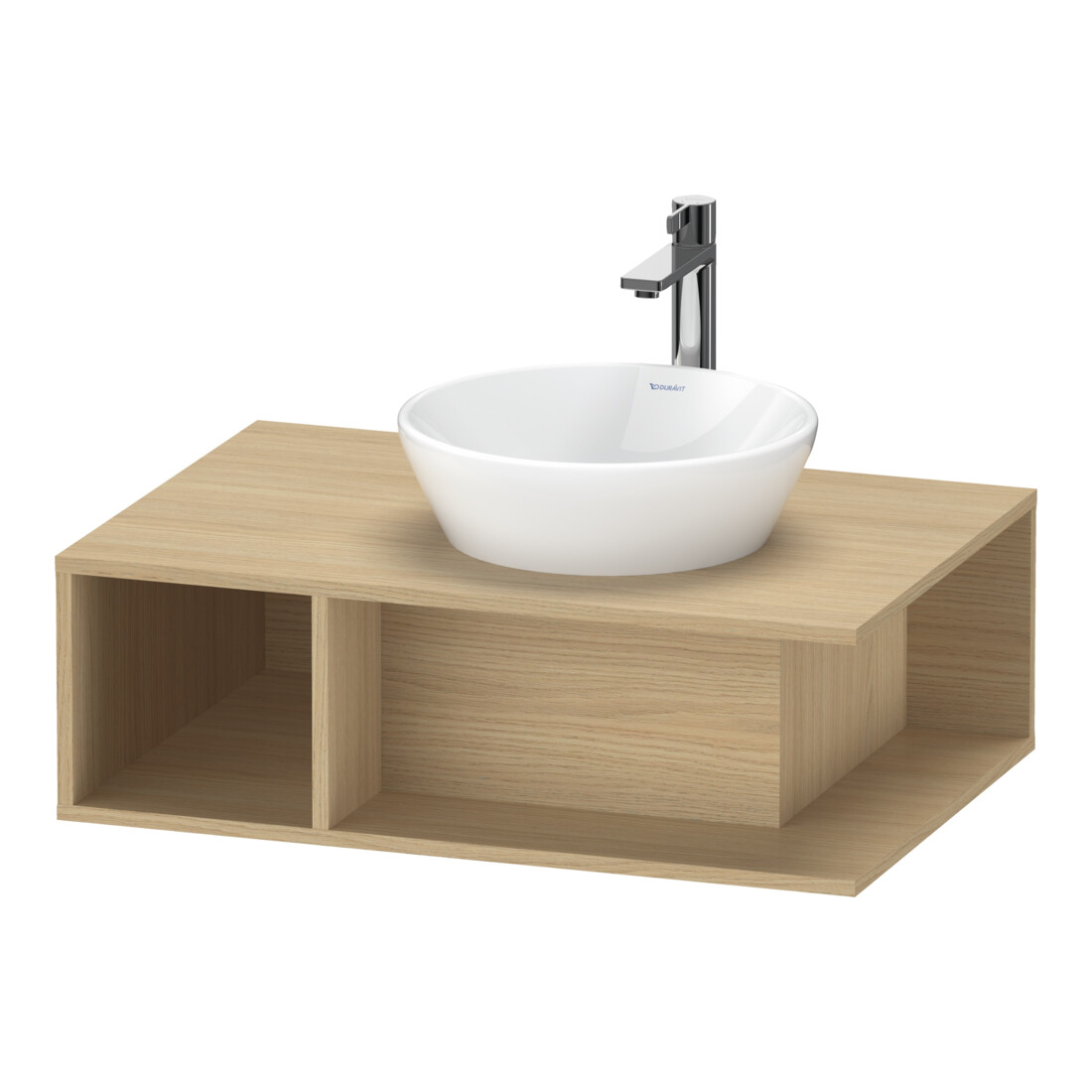Duravit Meuble sous lavabo D-Neo 80x55 cm, E N, 1 tiroir, 1 tablette, suspendu