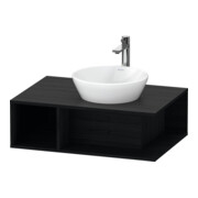 Duravit Meuble sous-lavabo D-Neo 80x55 cm, E s, 1 tiroir, 1 tablette, suspendu