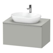 Duravit Meuble sous-lavabo D-Neo 80x55 cm, ES chêne/gris, 1 tiroir, 1 porte, suspendu