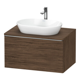 Duravit Meuble sous-lavabo D-Neo 80x55 cm, ES chêne naturel, 1 tiroir, 1 porte, suspendu
