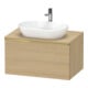 Duravit Meuble sous-lavabo D-Neo 80x55 cm, g pol/Ei N, 1 tiroir, 1 porte, suspendu-1