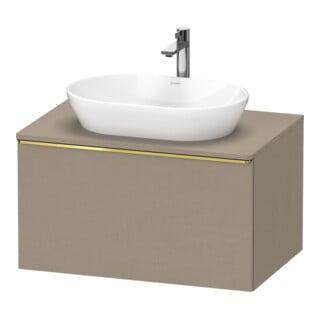Duravit Meuble sous-lavabo D-Neo 80x55 cm, g pol/Lei, 1 A, 1 Pl, suspendu