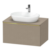Duravit Meuble sous-lavabo D-Neo 80x55 cm, g pol/Lei, 1 A, 1 Pl, suspendu