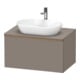 Duravit Meuble sous-lavabo D-Neo 80x55 cm, suspendu, 1 tiroir, 1 porte, blanc brillant-1