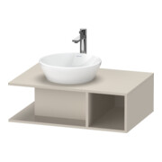 Duravit Meuble sous-lavabo D-Neo 80x55 cm, T m, 1 tiroir, 1 console, suspendu-1