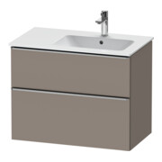 Duravit Meuble sous lavabo D-Neo 81x46,2 cm, 1 porte, B R, ES basalt mat