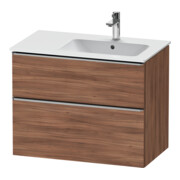 Duravit Meuble sous lavabo D-Neo 81x46,2 cm, 1 porte, BR, chêne naturel