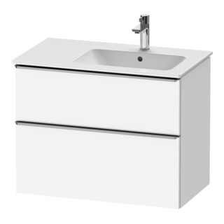 Duravit Meuble sous-lavabo D-Neo 81x46,2 cm, 1 porte, droite, blanc mat