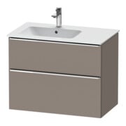 Duravit Meuble sous-lavabo D-Neo 81x46,2 cm, 1 porte, évier gauche, ch/Bas ma