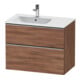 Duravit Meuble sous-lavabo D-Neo 81x46,2 cm, 1 porte, gauche, chêne naturel-1