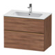 Duravit Meuble sous lavabo D-Neo 81x46,2 cm, b chêne/Nu N, 1 porte, 1 tiroir-1