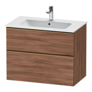 Duravit Meuble sous lavabo D-Neo 81x46,2 cm, b chêne/Nu N, 1 porte, 1 tiroir