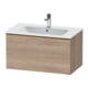 Duravit Meuble sous lavabo D-Neo 81x46,2 cm, b geb/Ei ma, 1 tiroir, suspendu-1