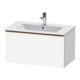 Duravit Meuble sous-lavabo D-Neo 81x46,2 cm, blanc brillant, 1 tiroir, suspendu-1