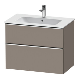 Duravit Meuble sous-lavabo D-Neo 81x46,2 cm, ch/Bas ma, 1 tiroir, 1 coulissant
