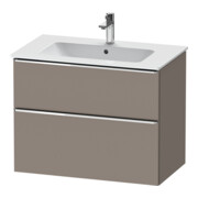 Duravit Meuble sous-lavabo D-Neo 81x46,2 cm, ch/Bas ma, 1 tiroir, 1 coulissant