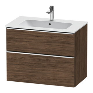 Duravit Meuble sous lavabo D-Neo 81x46,2 cm, ch/nb d, 1 tiroir, 1 coulissant