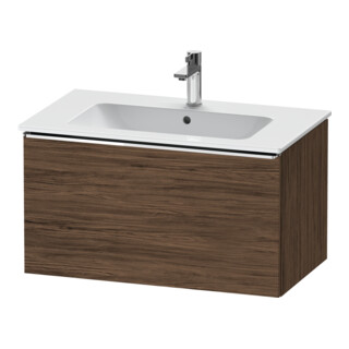 Duravit Meuble sous lavabo D-Neo 81x46,2 cm, ch/nb foncé, 1 tiroir, suspendu