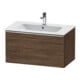 Duravit Meuble sous lavabo D-Neo 81x46,2 cm, ch/nb foncé, 1 tiroir, suspendu-1