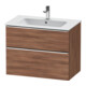 Duravit Meuble sous lavabo D-Neo 81x46,2 cm, ch/nb Nat, 1 tiroir, 1 coulisse-1