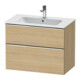 Duravit Meuble sous lavabo D-Neo 81x46,2 cm, chêne/épinette naturel, 1 tiroir, 1 compartiment-1