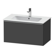 Duravit Meuble sous-lavabo D-Neo 81x46,2 cm, ES blanc/gris, 1 tiroir, suspendu