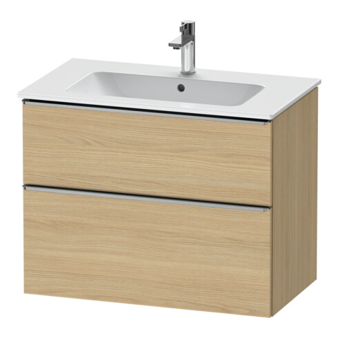 Duravit Meuble sous-lavabo D-Neo 81x46,2 cm, ES geb/Ei N, 1 porte, 1 tiroir