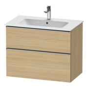 Duravit Meuble sous-lavabo D-Neo 81x46,2 cm, ES geb/Ei N, 1 porte, 1 tiroir
