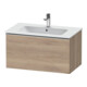 Duravit Meuble sous lavabo D-Neo 81x46,2 cm, ES laqué/Mat, 1 tiroir, suspendu-1