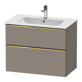 Duravit Meuble sous lavabo D-Neo 81x46,2 cm, g pol/Bas m, 1 porte, 1 tiroir
