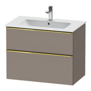 Duravit Meuble sous lavabo D-Neo 81x46,2 cm, g pol/Bas m, 1 porte, 1 tiroir