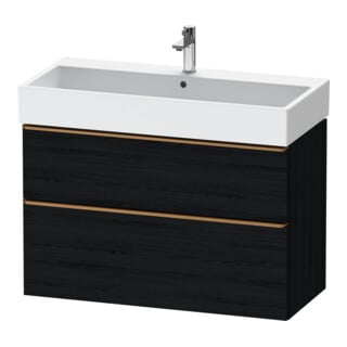 Duravit Meuble sous lavabo D-Neo 98,4x44,2 cm, blanc brillant, 1 porte, 1 tiroir