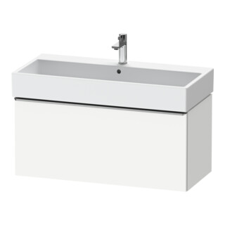 Duravit Meuble sous-lavabo D-Neo 98,4x44,2 cm, blanc brillant, 1 tiroir, suspendu