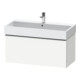 Duravit Meuble sous-lavabo D-Neo 98,4x44,2 cm, blanc brillant, 1 tiroir, suspendu-1