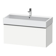 Duravit Meuble sous-lavabo D-Neo 98,4x44,2 cm, blanc brillant, 1 tiroir, suspendu