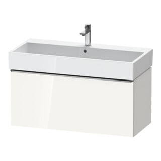 Duravit Meuble sous-lavabo D-Neo 98,4x44,2 cm, blanc brillant, 1 tiroir, suspendu
