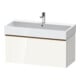 Duravit Meuble sous lavabo D-Neo 98,4x44,2 cm, blanc brillant, 1 tiroir, suspendu-1