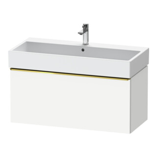 Duravit Meuble sous lavabo D-Neo 98,4x44,2 cm, blanc brillant, 1 tiroir, suspendu