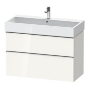 Duravit Meuble sous lavabo D-Neo 98,4x44,2 cm, c/w hgl, 1 tiroir, 1 coulissant