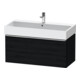 Duravit Meuble sous-lavabo D-Neo 98,4x44,2 cm, ch/blanc, 1 tiroir, suspendu-1