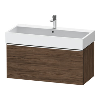 Duravit Meuble sous-lavabo D-Neo 98,4x44,2 cm, ch/nb foncé, 1 tiroir, suspendu